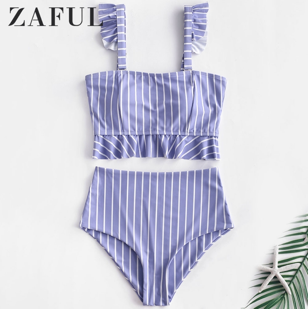 NWT Zaful High waisted bikini